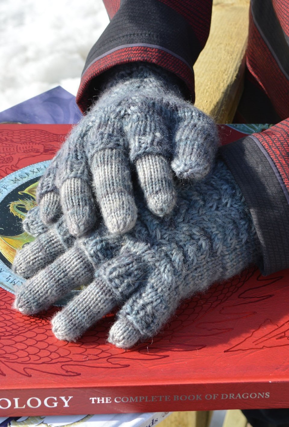 Mermaids & Dragons Gloves, Mittens, and Glittens Set (Multi-Pattern Bundle)