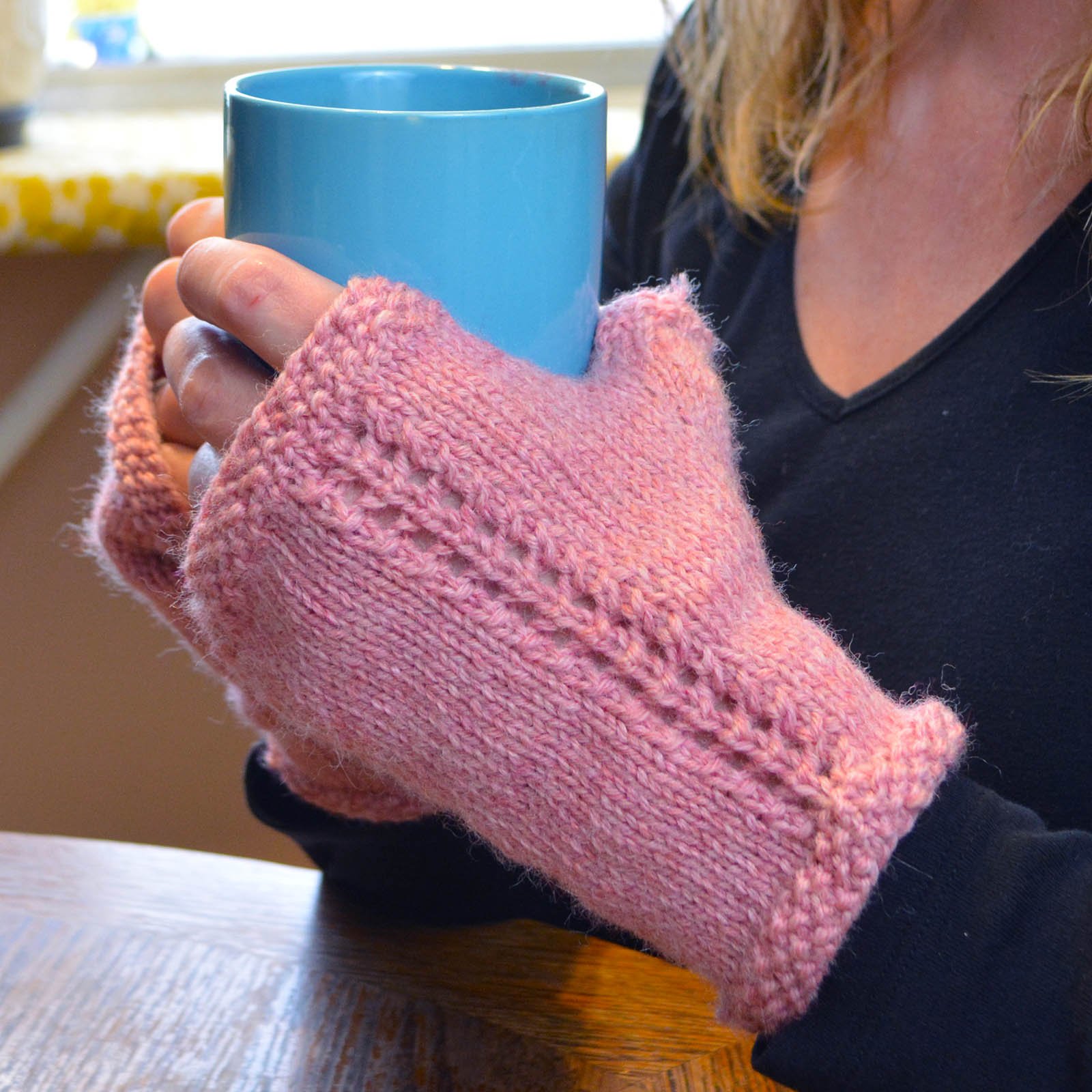 Secret Garden Fingerless Mittens